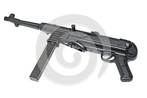 German submachine gun. MP40