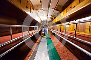 German submarine - crew compartment