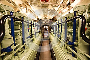 German submarine - engine compartment