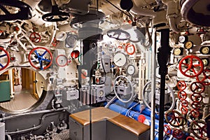 German submarine - heart of submarine