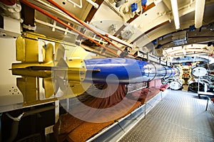 German submarine - torpedo compartment