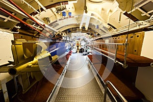 German submarine - torpedo compartment