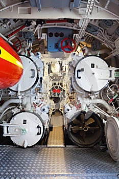 German submarine - torpedo compartment