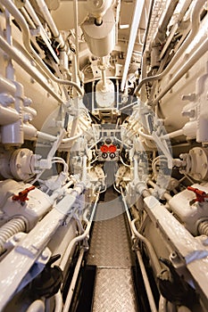 German submarine - torpedo compartment