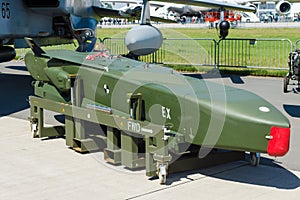 A German - Swedish air-launched cruise missile Taurus KEPD 350.