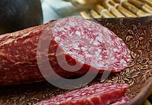 German  Thuringer rotwurst