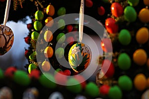 German Traditional Easter well