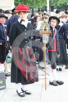 German traditional outfit