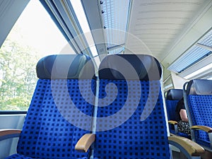 German train interior