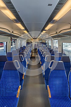 German train interior