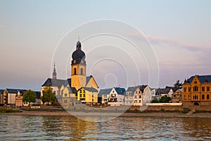 German Village along Rhine River