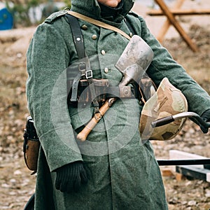 German Uniforms Close Up