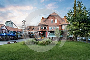 German Village Park Parque Vila GermÃÂ¢nica site of Blumenau Oktoberfest - Blumenau, Santa Catarina, Brazil photo