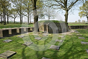 German war cemetery of Langemark