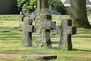 German war cemetery of Langemark