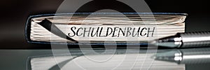 German word Schuldenbuch, which means dept register, panorama