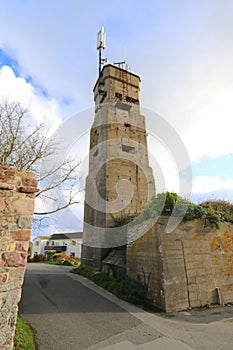 German World War 2 observation tower photo