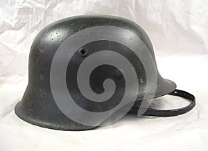 German World War 2 WWII Military Helmet with chin strap