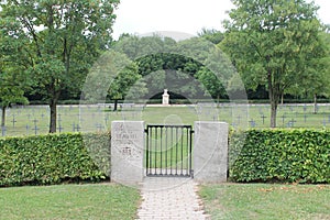 German WW1 military cemetery, St Mihiel, France