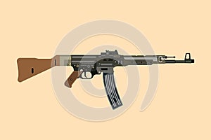 German ww2 gun riffle stg 44