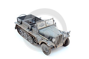 German WWII artillery tractor Sd.Kfz.10 D7