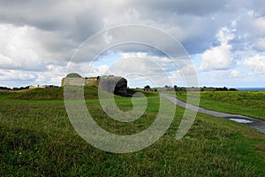 German WWII Gun Battery at Longues-sur-Mer, Normandie, France