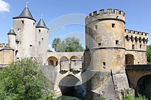 The Germans Gate or Porte des Allemands in french from the 13th century in Metz