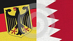 Germany and Bahrein - Bahrain Flag photo