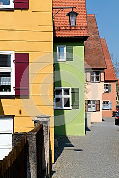 Germany Bavaria Romantic Road. Historische Altstadt Dinkelsbuhl. Old Town