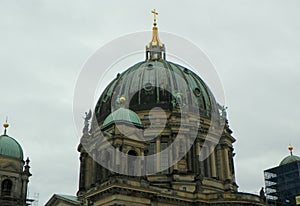 Germany, Berlin, 1 Karl-Liebknecht Str., Berlin Cathedral (Berliner Dom), the main dome of the cathedral