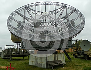 Germany, Berlin, Museum of military history, military radar complex during World War II Radar Telefunken FuMG 65