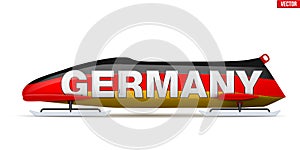 Germany Bob for Bobsleigh sport