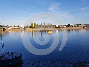 Germany Bonn Rhine Summer day