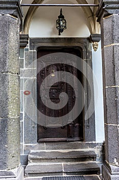 Germany, Burg Eltz Castle, a close up of a stone building