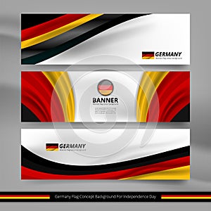 Germany Color flag concept background