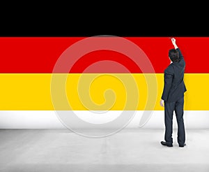 Germany Country Flag Nationality Culture Liberty Concept