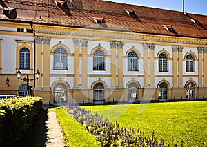 Germany, Dachau Renaissance castle dated XVI century from Schlossplatz photo