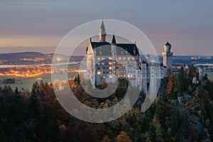 Germany. Famous Neuschwanstein Castle