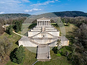 Germany - The famous Walhalla building near Regensburg