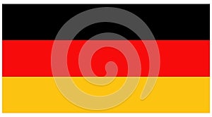 Germany flag, banner - country in Europe