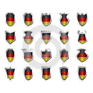 germany flag icon set