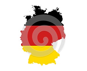 Germany Flag National Europe Emblem Map Icon Vectorabstract, background, badge, black, concept, continent, countries, country, cre