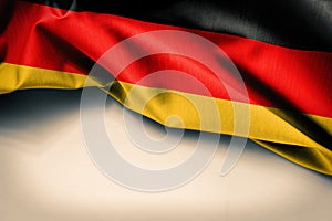 Germany flag on plain background