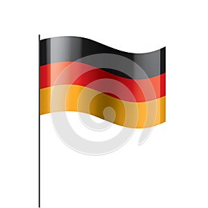 Germany flag, vector illustration