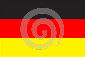Germany Flag vector illustration. Germany Flag. National Flag of