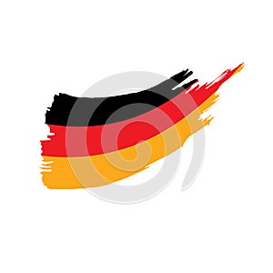 Germany flag, vector illustration