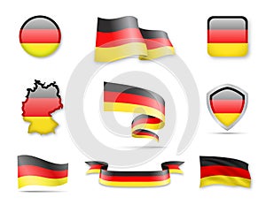 Germany Flags Collection