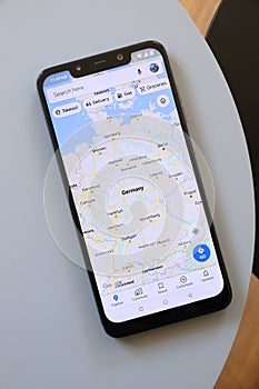 Germany in Google Maps