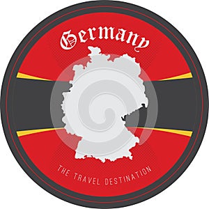 Germany label design