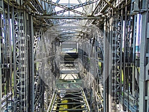 Germany a look into the ancient ship lift lock of niederfinow